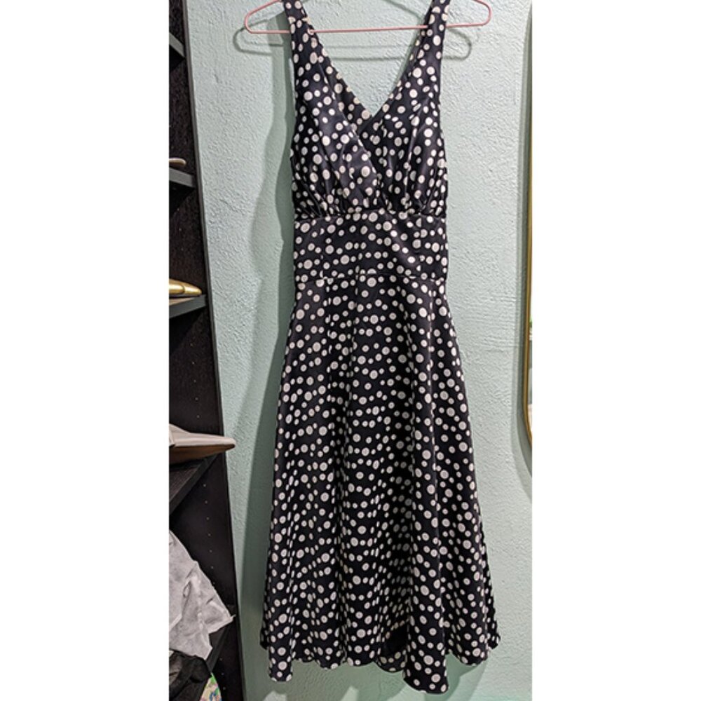 Polka Dot Swing Dress